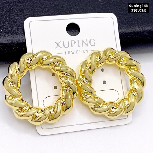 Сережки Xuping14К 10545 (3см.)